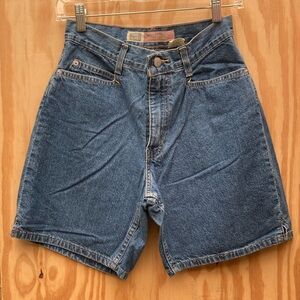 Vintage Faded Glory Blue Denim Shorts, Size 6